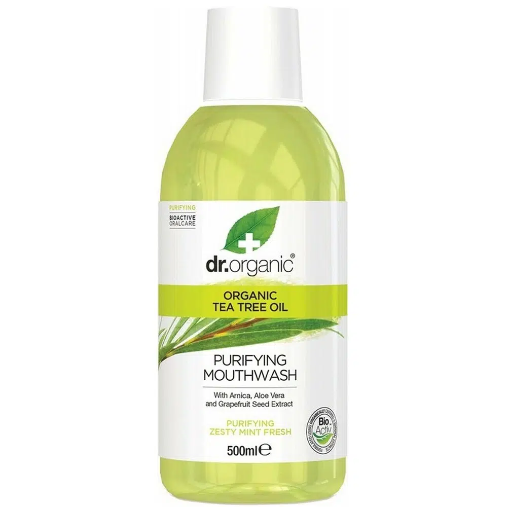 Dr. Organic bio teafa szájvíz - 500ml Dr. Organic bio teafa szájvíz - 500ml