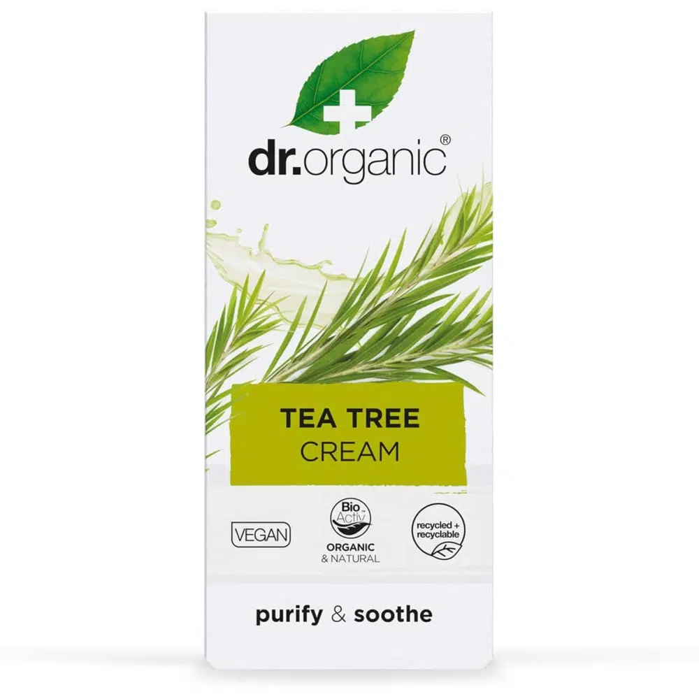 Dr. Organic Bio teafa bőrápoló krém - 50ml Dr. Organic Bio teafa bőrápoló krém - 50ml