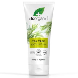 Dr. Organic bio teafa testápoló - 200ml