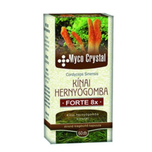 Myco Crystal Kínai hernyógomba Forte kapszula – 60db