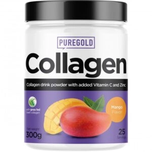 Pure Gold Collagen Marha kollagén italpor mangó - 300g