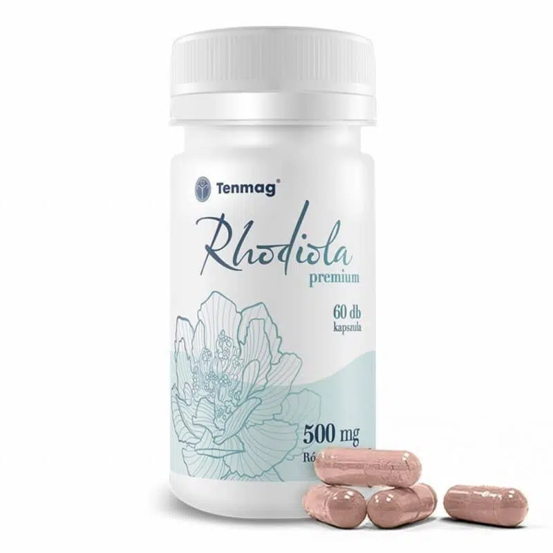 Tenmag Rhodiola Prémium kivonat kapszula - 60db Tenmag Rhodiola Prémium kivonat kapszula - 60db