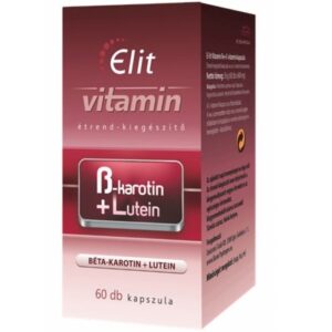 Vita Crystal E-lit Vitamin - Béta-Karotin + Lutein kapszula - 60db