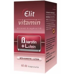 Vita Crystal E-lit Vitamin - Béta-Karotin + Lutein kapszula - 60db