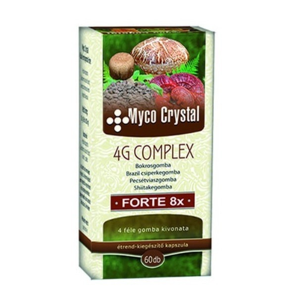 Myco Crystal 4G Complex Forte kapszula - 60db Myco Crystal 4G Complex Forte kapszula - 60db