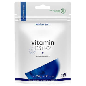 Nutriversum D3+K2 vitamin kapszula - 60db