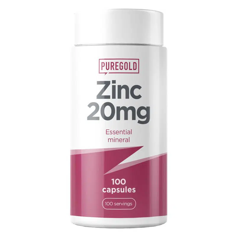 Pure Gold Cink 20mg tabletta - 100db Pure Gold Cink 20mg tabletta - 100db