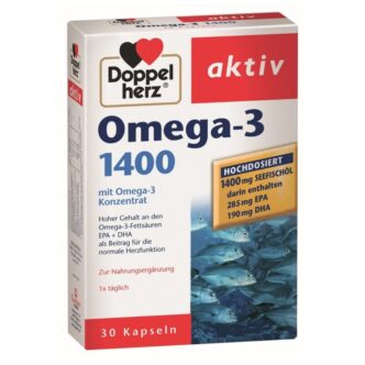 Doppelherz Omega-3 1400 kapszula - 30db