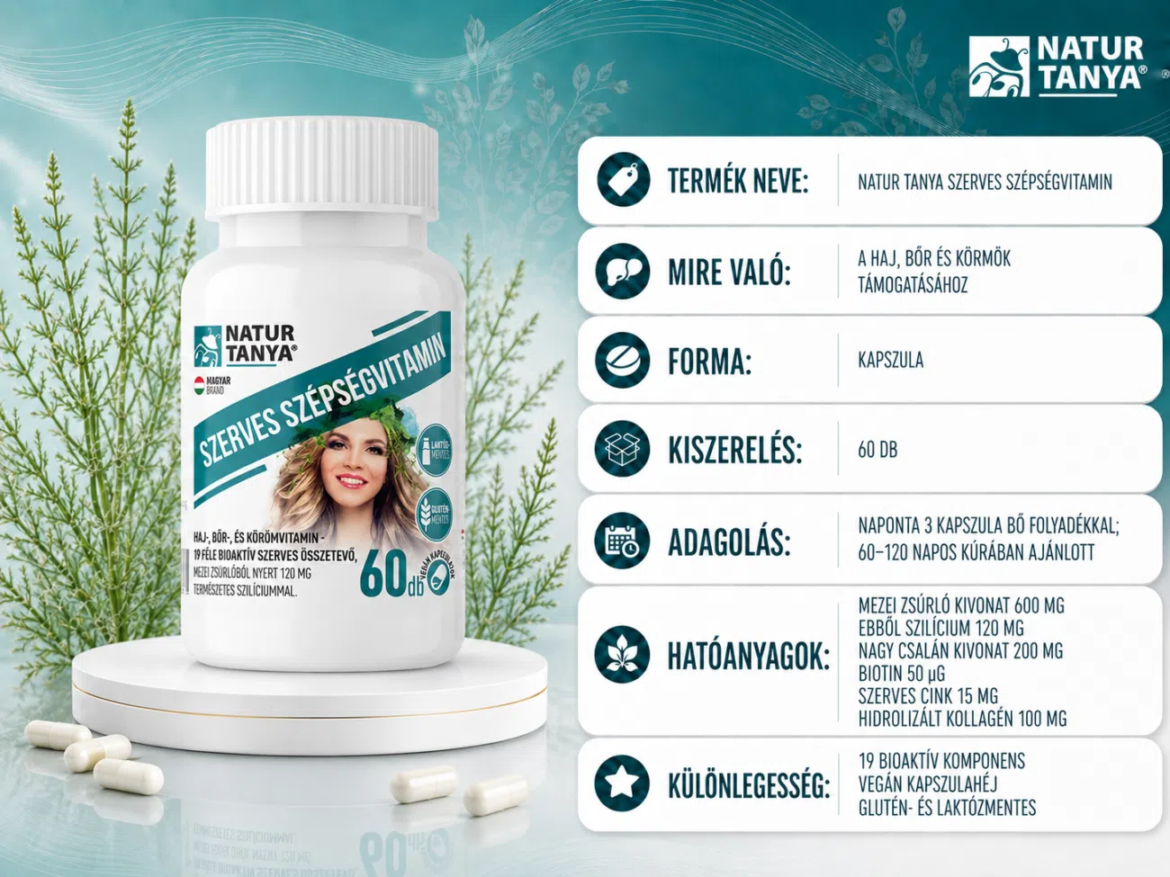 Szerves szépségvitamin