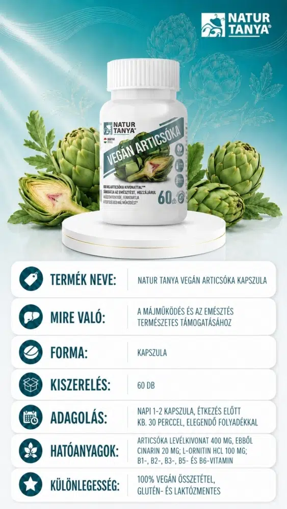 Vegán Articsóka kapszula