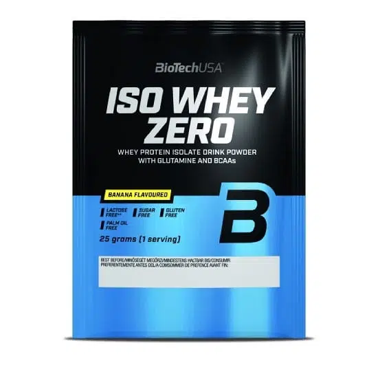 BioTech USA 100% IsoWhey ZERO Lactose Free eper - 10x25g BioTech USA 100% IsoWhey ZERO Lactose Free eper - 10x25g