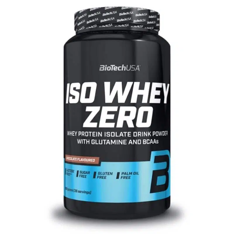 BioTech USA 100% IsoWhey ZERO Lactose Free vanília - 908g BioTech USA 100% IsoWhey ZERO Lactose Free vanília - 908g