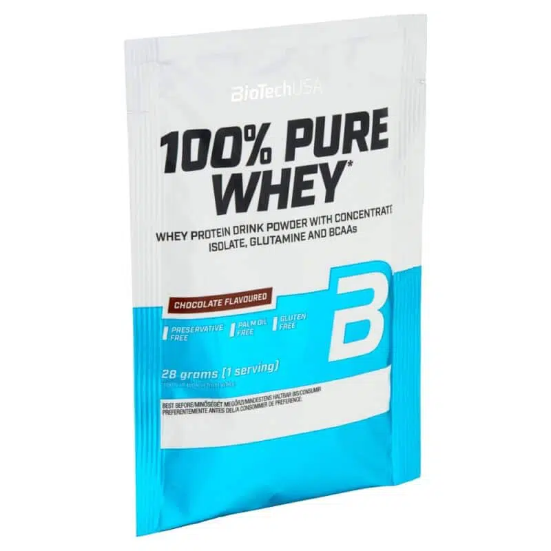BioTech USA 100% Pure Whey tejberizs - 28g BioTech USA 100% Pure Whey tejberizs - 28g
