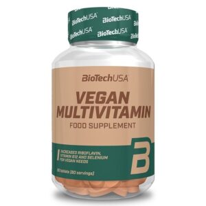 BioTech USA Vegan Multivitamin tabletta - 60db
