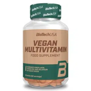 BioTech USA Vegan Multivitamin tabletta - 60db