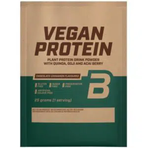 BioTech USA Vegan Protein csokoládé-fahéj - 10x25g