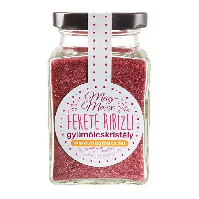 MagMaxx Fekete ribizli Gyümölcskristály - 90g MagMaxx Fekete ribizli Gyümölcskristály - 90g