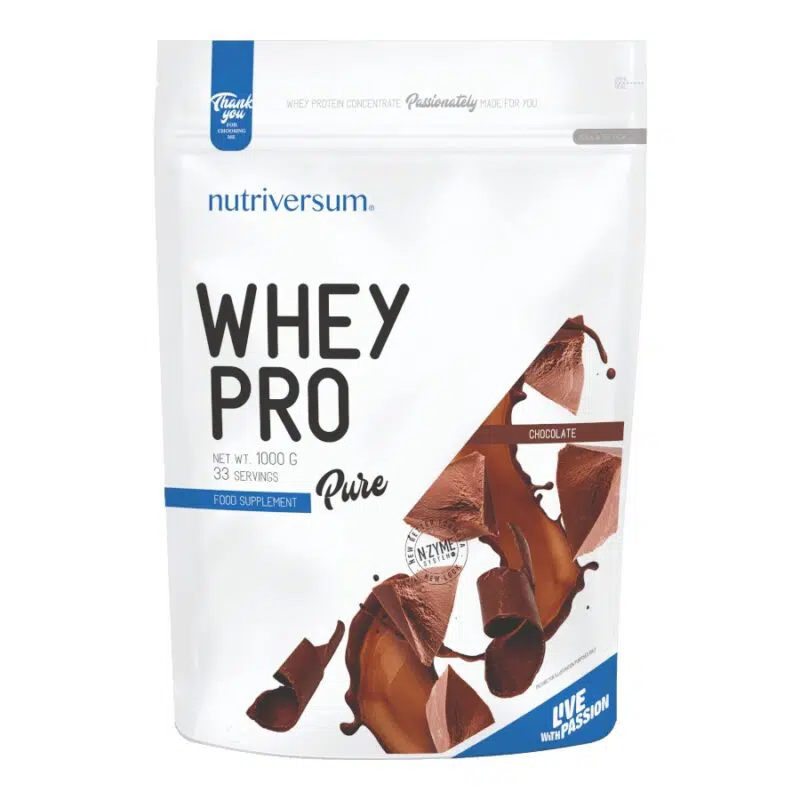 Nutriversum Pure Whey Pro csokoládé - 1000g Nutriversum Pure Whey Pro csokoládé - 1000g