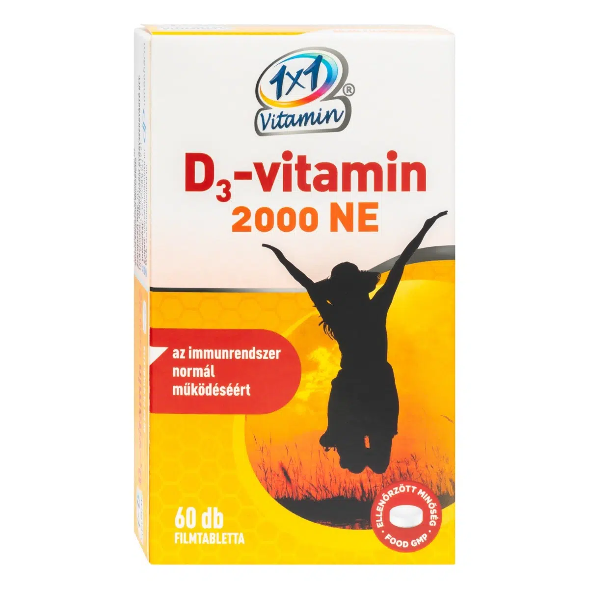 1x1 Vitamin D3-vitamin 2000NE filmtabletta - 60db 1x1 Vitamin D3-vitamin 2000NE filmtabletta - 60db