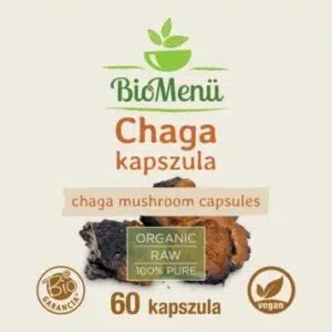 Biomenü Bio Chaga kapszula - 60db - Image 2 Biomenü Bio Chaga kapszula - 60db - Image 2