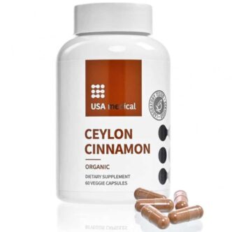 USA Medical Ceylon Cinnamon (Fahéj) kapszula - 60db
