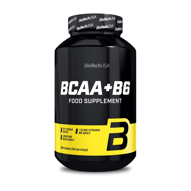 BioTech USA BCAA + B6 kapszula - 200 db BioTech USA BCAA + B6 kapszula - 200 db