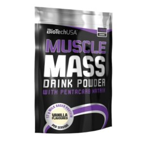 BioTech USA Muscle Mass eper - 1000g