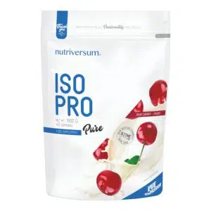 Nutriversum PURE Iso Pro meggy-joghurt - 1000g