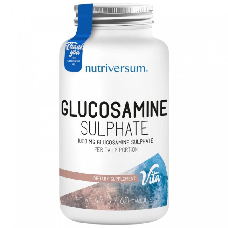 Nutriversum VITA Glükozamin-szulfát kapszula - 60db Nutriversum VITA Glükozamin-szulfát kapszula - 60db