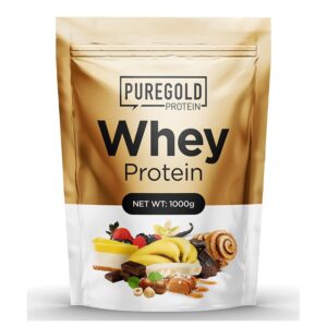 Pure Gold Whey Protein - Banán ízű fehérjepor - 1000g