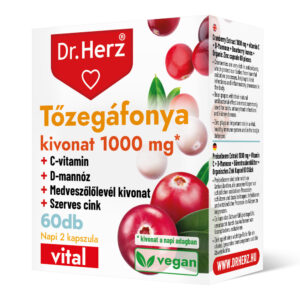 Dr. Herz Tőzegáfonya kivonat kapszula - 60db