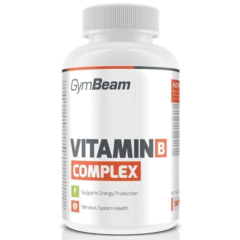 GymBeam B-vitamin Komplex tabletta - 120db GymBeam B-vitamin Komplex tabletta - 120db