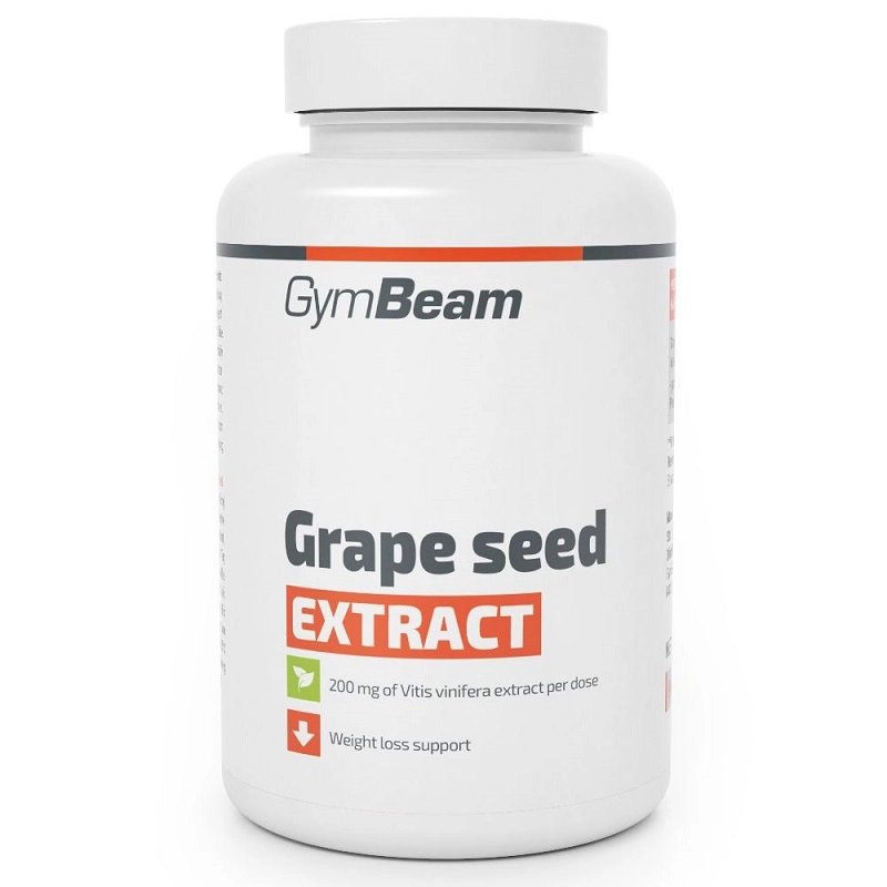 GymBeam Szőlőmag kivonat tabletta - 90db GymBeam Szőlőmag kivonat tabletta - 90db