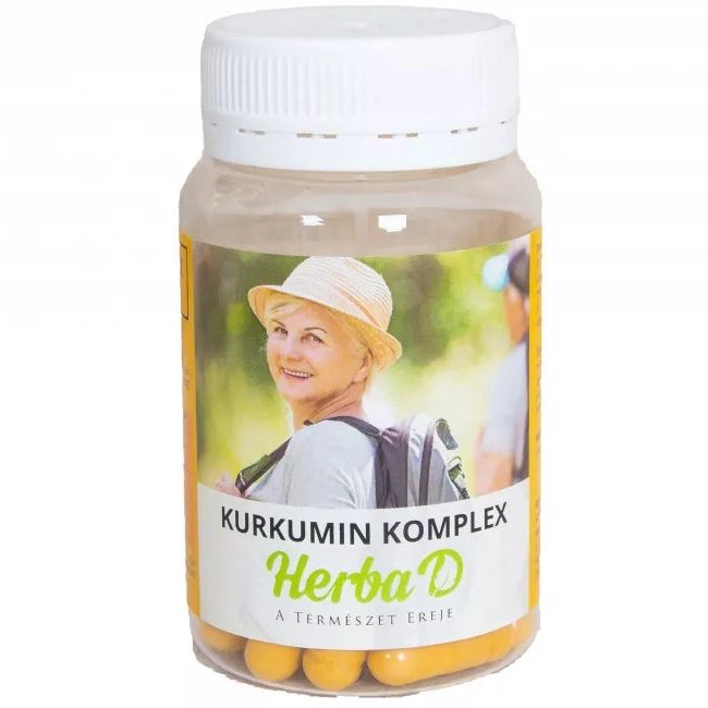 Herba-D Kurkumin Komplex kapszula - 30db Herba-D Kurkumin Komplex kapszula - 30db