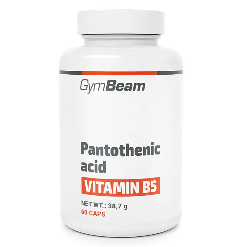 GymBeam Pantoténsav (B5-vitamin) kapszula - 60db GymBeam Pantoténsav (B5-vitamin) kapszula - 60db