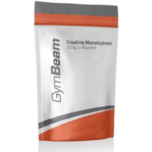 GymBeam 100% kreatin-monohidrát zöldalma ízű por - 500g