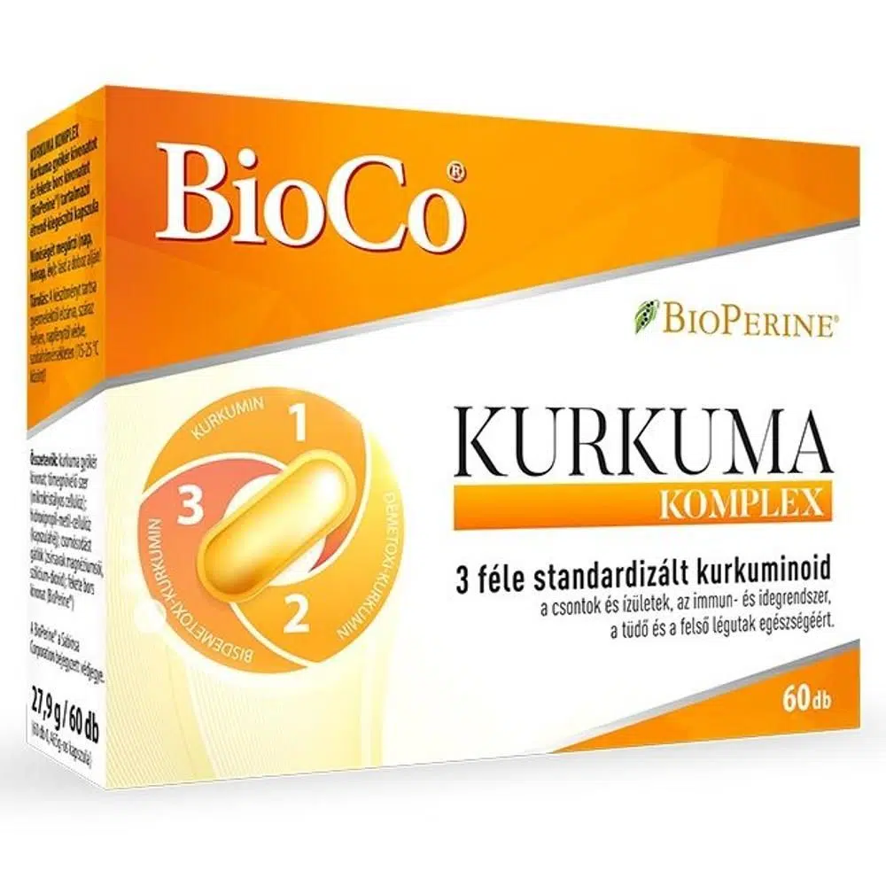 BioCo Kurkuma Komplex kapszula - 60db BioCo Kurkuma Komplex kapszula - 60db