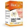 BioCo Lizin C+Cink Komplex tabletta
