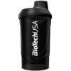BioTech USA Fekete Wave Shaker – 600 ml