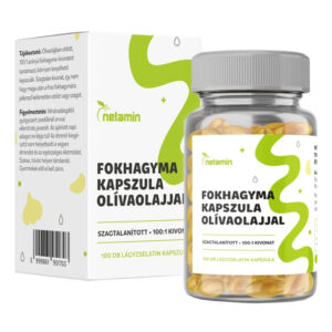 Netamin Fokhagyma kapszula olívaolajjal - 100db