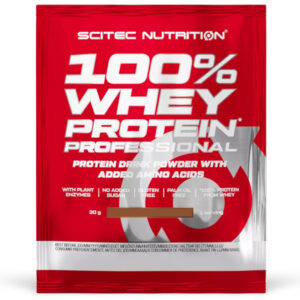 Scitec Nutrition 100% Whey Protein Professional kiwi banán - 1 tasak/30g
