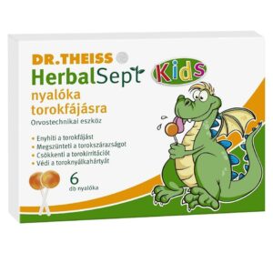 Dr. Theiss Herbalsept nyalóka torokfájás ellen - 6db
