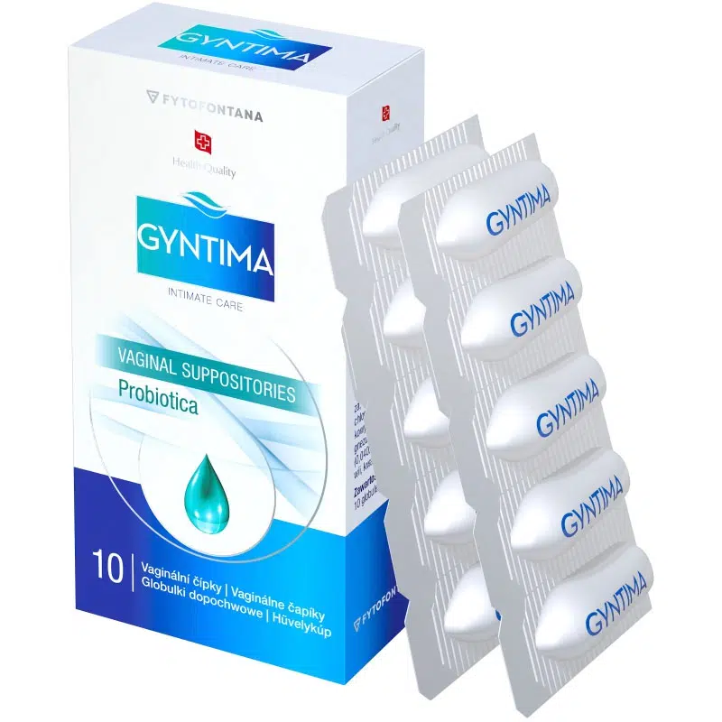 Gyntima Hüvelykúp Probiotica - 10db Gyntima Hüvelykúp Probiotica - 10db