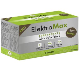Health Market ElektroMax Citrom ízű italpor ásványi anyagokkal - 30 tasak