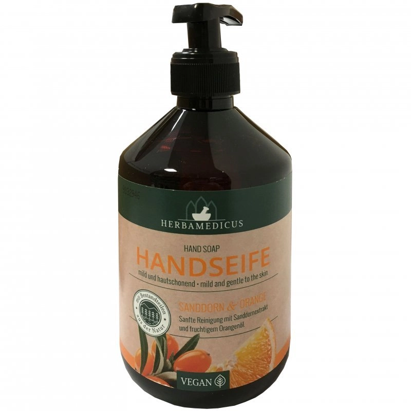 Herbamedicus Folyékony szappan homoktövis és narancs - 500ml Herbamedicus Folyékony szappan homoktövis és narancs - 500ml