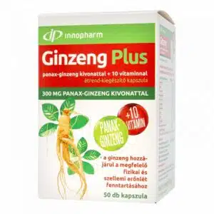 InnoPharm Ginzeng - Ginseng Plus kapszula - 50db