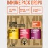 Vitamin Bottle Immune Pack - 3x30ml