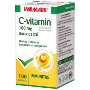Walmark C-vitamin 100mg narancs ízű rágótabletta - 100db