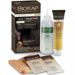 Biokap Nutricolor Rapid Tartós hajfesték Nr 4.0 natúr barna - 135ml