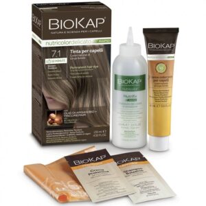 Biokap Nutricolor Rapid Tartós hajfesték Nr 7.1 svéd szőke - 135ml